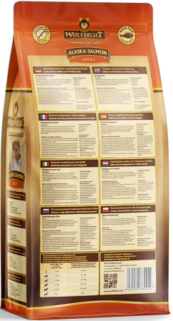 Wolfsblut Karma Dla Psa Alaska Salmon Łosoś 2kg