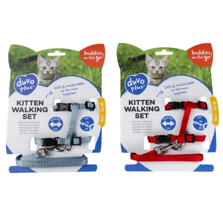 DUVO+ Szelki dla Kociąt Mix 15-25cm/8mm-125cm