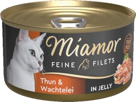 Miamor Feine Filets Karma Dla Kota Tuńczyk Jaja 6x100g