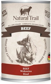 Natural Trail Mono Karma dla Psa Wołowina Puszka 400g