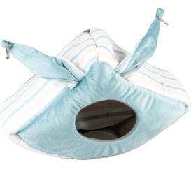 Duvo+ Narożny Domek Dla Gryzoni Pluszowy 27x23x30cm