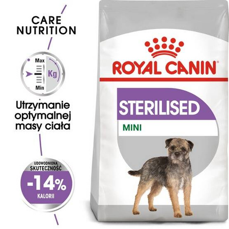 Royal Canin Mini Sterilised Karma Sucha Dla Psa 1kg