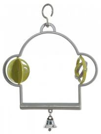 Zolux Huśtawka Dla Ptaków Plastik Zabawki Dzwonek