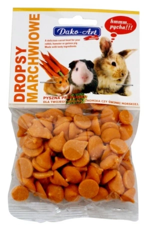 Dako-Art Dropsy Marchew dla Gryzoni