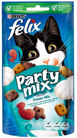 Felix Przysmak Dla Kota Party Mix Ocean Mix 60g