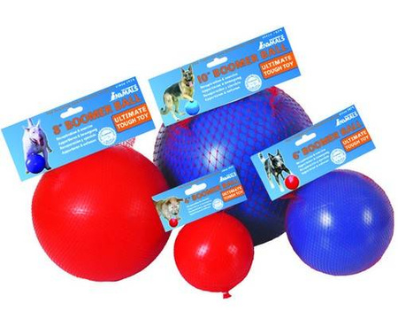 Boomer Ball L - 8"/20cm czerwona