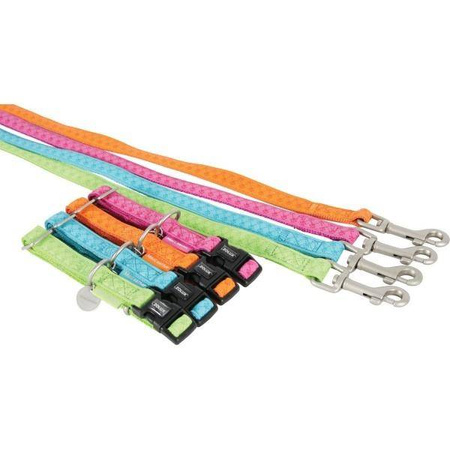 Zolux Smycz Mac Leather 15mm/1,2m Turkus