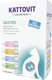 Kattovit Gastro Karma dla Kota na Układ Pokarmowy 12x85g