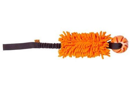 Dingo Zabawka Dla Psa Szarpak Mop Bungee Piłka Pomarańcz