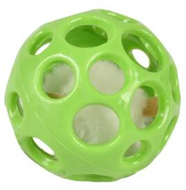 Flamingo Zabawka Dla Kota Kula z Otworami Piszczącą Myszką