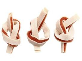 Adbi Przysmak Dla Psa Węzełki z Kurczakiem Dorszem 500g