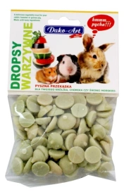 Dako-Art Dropsy Warzywne dla Gryzoni 75g