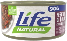 Life Dog Natural Karma dla Psa Wątróbka Serca 90g