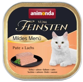 Animonda Mildes Karma Dla Kota Indyk Łosoś Tacka 100g