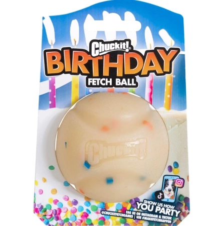 Chuckit! Birthday Fetch Ball PIłka Dla Psa 6,5cm M