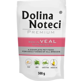 Dolina Premium Noteci Karma dla Psa Cielęcina 500g