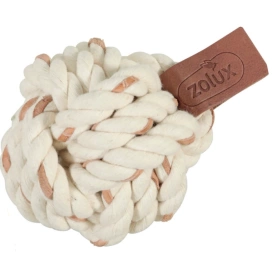 Zolux Lether Touch Zabawka Dla Psa Piłka ze Sznura 7cm