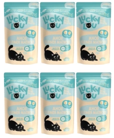 Lucky Lou Karma Dla Kociąt Drób Pstrąg 6x125g