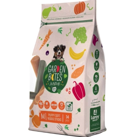 Garden Bites Sticks Przysmak Dla Szczeniąt M 14szt 210g