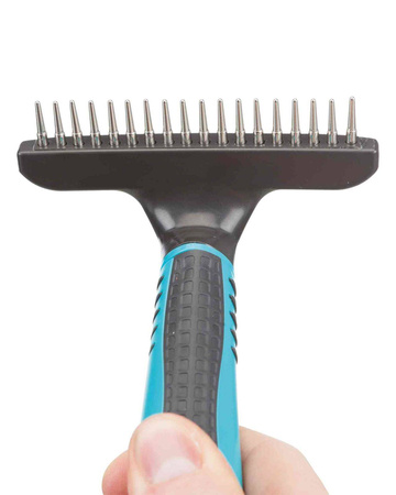 Trixie Zgrzebło Metal Obrotowe Kr.Włos