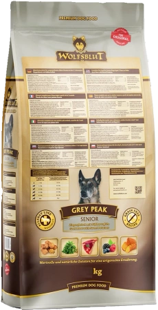 Wolfsblut Grey Peak Senior Karma Dla Psa Koza 12,5kg