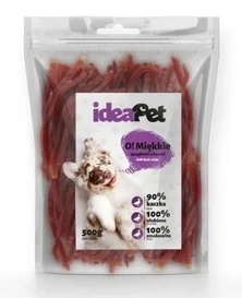 IdeaPet Przysmak Dla Psa Miękkie Spaghetti Kaczka 500g