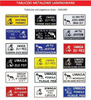 Tabliczka Informacyjna Metalowa Duża 140x280 Pies