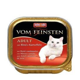 Animonda vom Feinsten Cat Adult z Wołowiną i Ziemniakami tacka 100g
