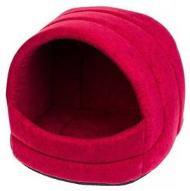 Buda dla Psa i Kota Owal Czerwona 1 48x42x45cm