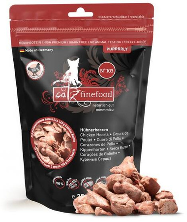 Catz Finefood Purly Przysmak Dla Kota Serca Kurczaka 35g