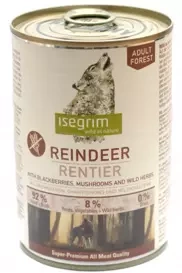 Isegrim Mokra Karma dla Psa Renifer 400g