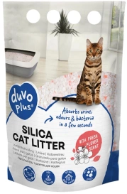 Duvo+ Premium Żwirek Silikonowy Dla Kota Kwiaty 2kg 5L