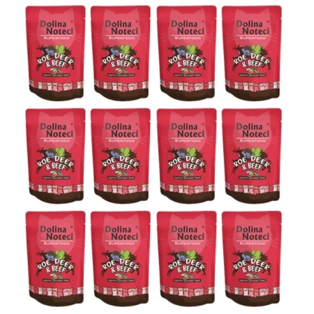 Dolina Noteci Superfood Karma Dla Kota Sarna Wół 12x85g