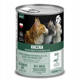Pet Republic Mokra Karma dla Kota Kaczka Sos 400g