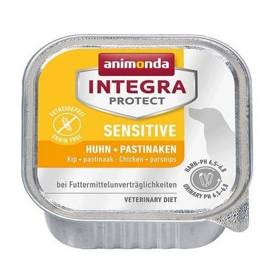 Animonda Integra Protect Sensitive dla psa kurczak + pasternak tacka 150g