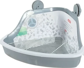 Zolux Kuweta Narożna Do Klatki Dla Gryzoni S Szara