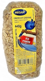 Megan Przysmak Dla Ptaków Zimujących Orzechy Ziemne 440g