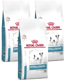 Royal Canin Veterinary Diet Canine Hypoallergenic S 3x1kg