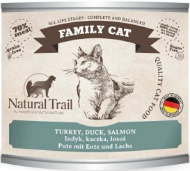 Natural Trail Karma Dla Kota Indyk Kaczka Łosoś 200g