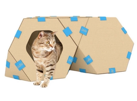 Collar Telepet Modułowa Budka Dla Kota Kartonowa 1szt