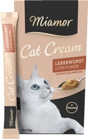 Miamor Cat Confect Leberwurst Cream 6x15g