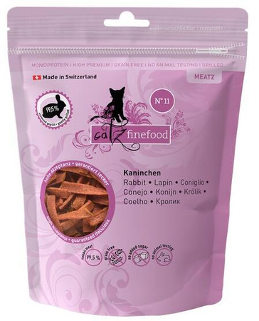 Catz Finefood Meatz N11 Przysmak Dla Kota Królik 45g