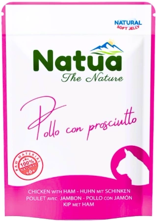 Natua Natural Mokra Karma dla Kota Kurczak z Szynką 70g
