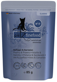 Catz Finefood Classic N17 dla Kota Drób Krewetki 85g