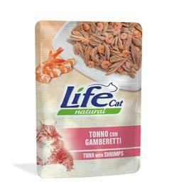 Life Cat Saszetka 70g Tuńczyk Krewetki Marchewka Karma dla Kota