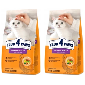 Club 4 Paws Urinary Karma Dla Kota Kurczak 2x2kg