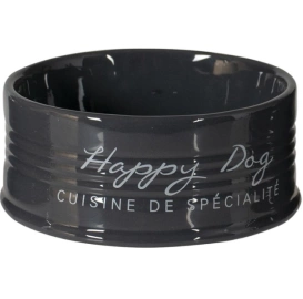 Duvo+ Ceramiczna Miska Dla Psa Happy Dog 10,5cm 300 ml