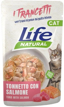 Life Cat Natural Karma dla Kota Tuńczyk Łosoś 55g