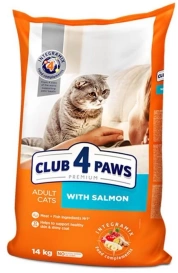 Club 4 Paws Karma Dla Kota Łosoś 14kg