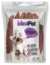 IdeaPet Przysmak dla Psa Lizak z Kaczką 500g